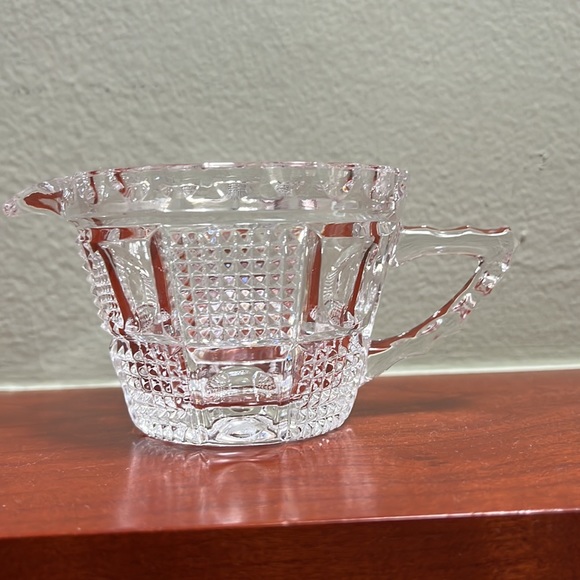 FB Rogers Lead Crystal Sugar/Creamer/Tray Set - Picture 3 of 7